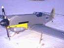 Модель - полукопия немецкого истребителя Ме-109